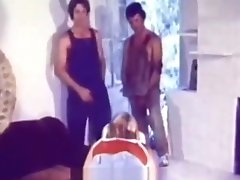 Young Seka Fucked by 2 Big Dicked Dudes (1970s Vintage)