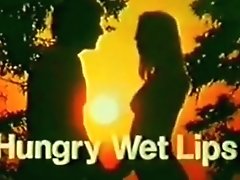 hungry wet lips