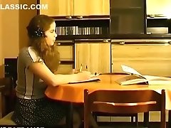 Pamela Gets Fucked By Her Teacher And A Classmate!