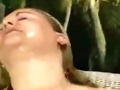 Rare retro piss movie scene - BBW with guy (from a 35mm movie, bad quality)