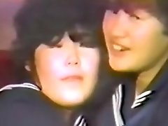 80s Japanese Lesbian and 3P Uncensored